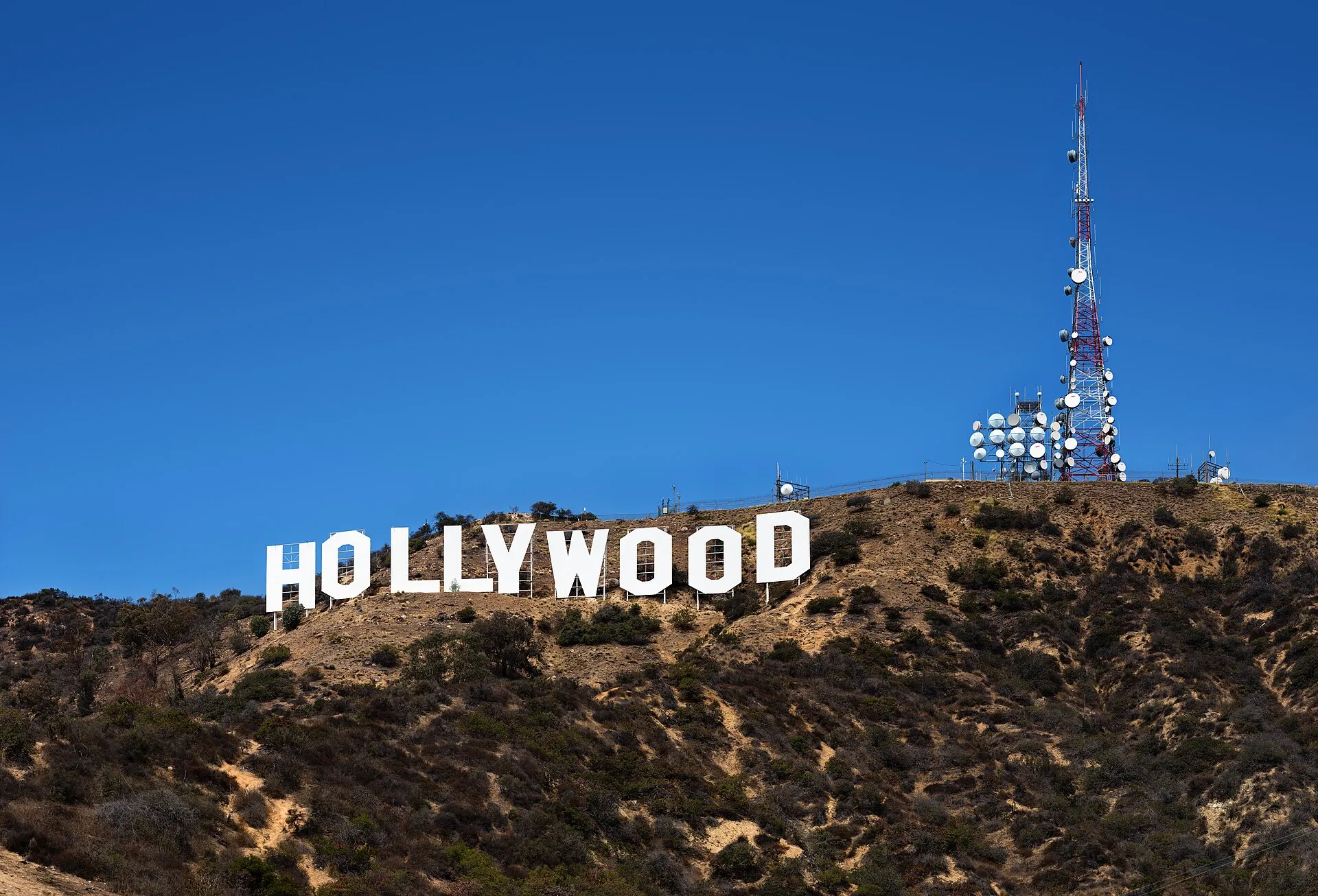 The Hollywood Sign in Los Angeles